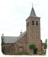 De kerk van Blitterswijck.